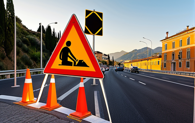 **

"A professional development seminar about road safety, featuring diverse participants engaged in learning about accident prevention techniques, modern Italian road signage in background, emphasis on technology applied to traffic management. Warm, inviting lighting, contemporary Italian setting."

**