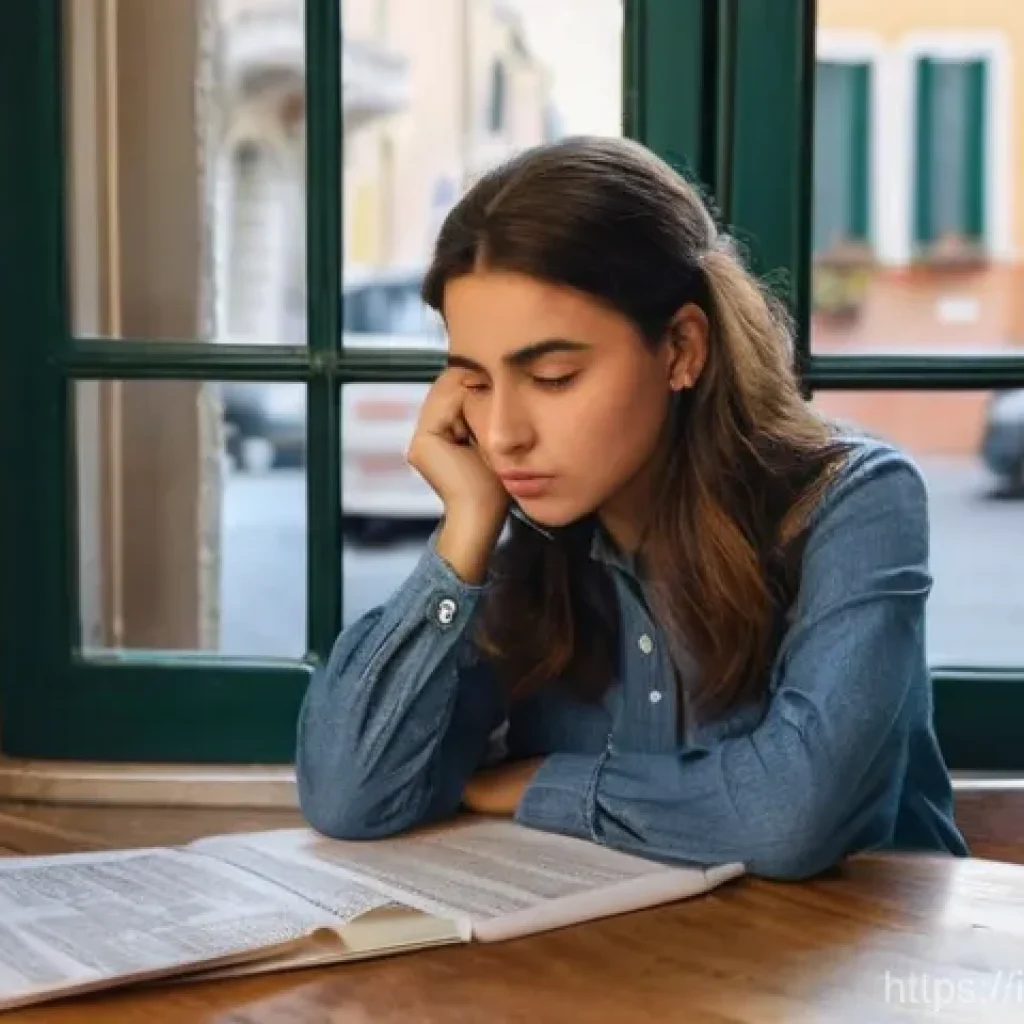 도로교통사 시험의 최신 합격률 통계 - **Prompt:** A young Italian woman, around 20 years old, sitting at a wooden desk in a cozy Italian a...
