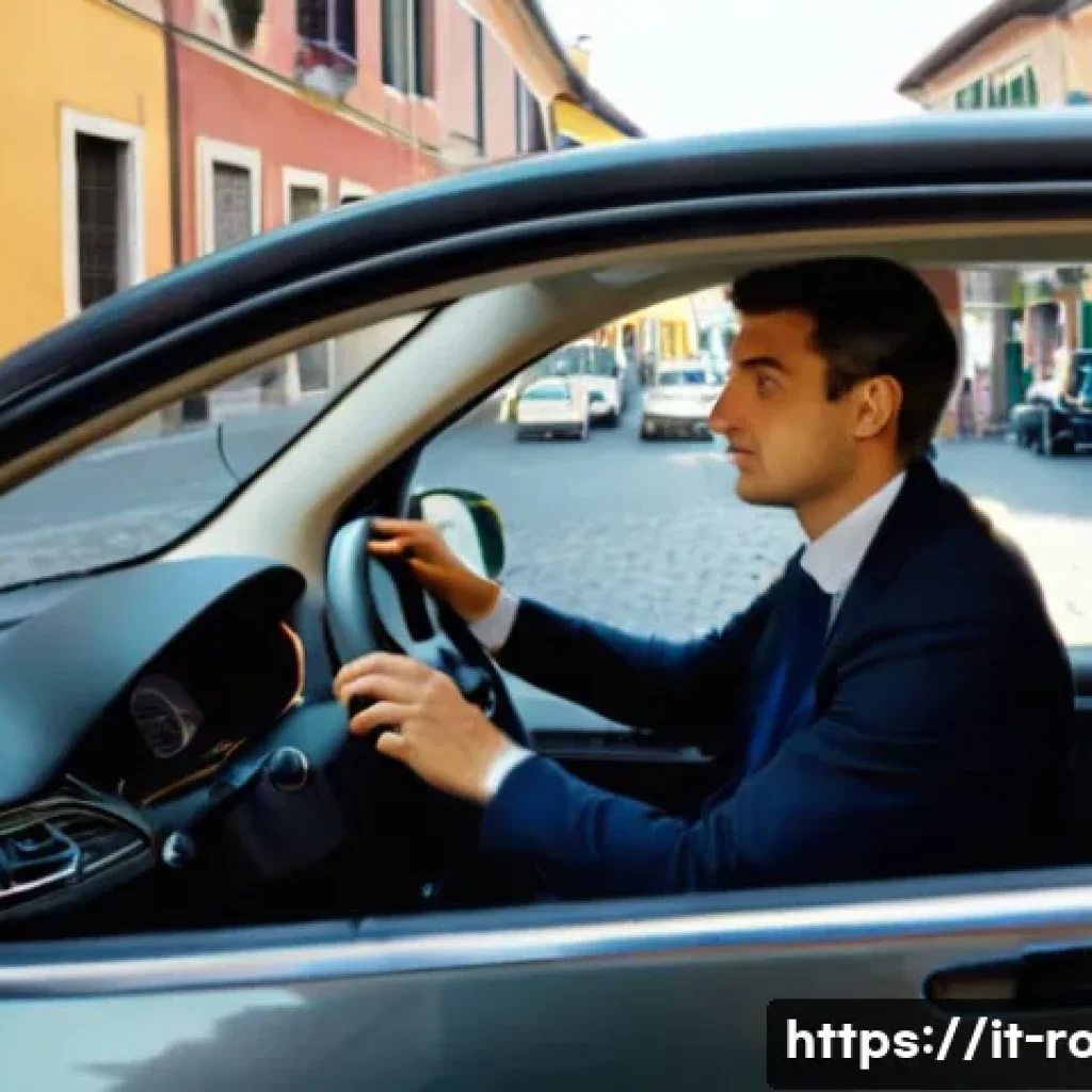 도로교통사 실기시험 준비를 위한 자료 - **Prompt 1: Advanced Maneuvers in an Italian Urban Setting**
"A young Italian adult (18-25 years...