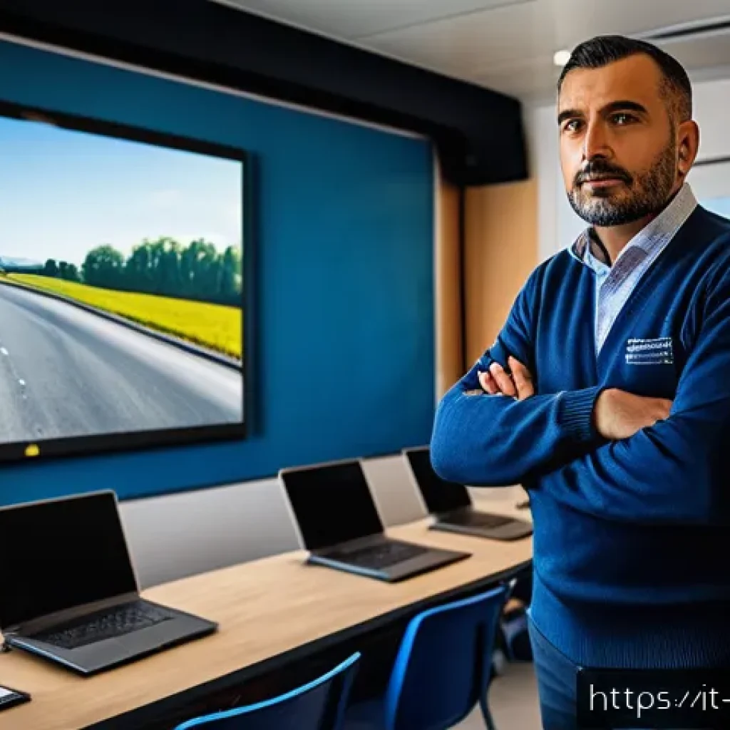 도로교통사 자격증과 다른 교통 관련 자격 비교 - A professional Italian commercial truck driver attending a comprehensive training course in a modern...
