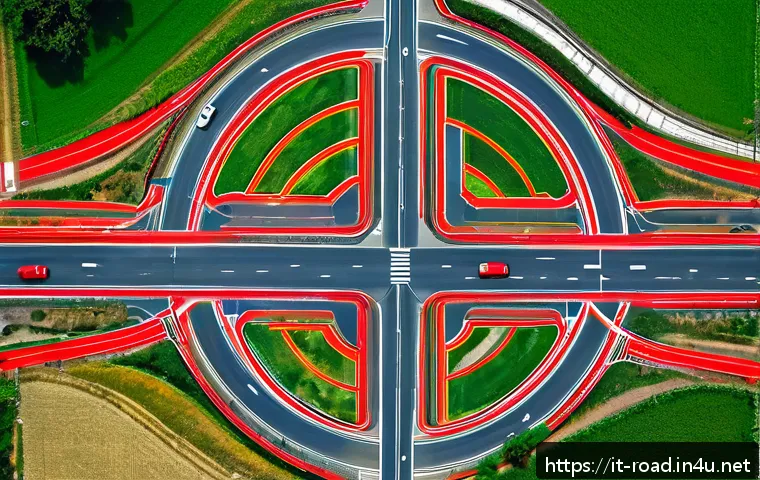 도로교통사 필기시험 대비를 위한 암기법 - A detailed and colorful mental map illustrating road rules for Italian drivers, featuring a central ...